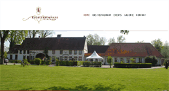 Desktop Screenshot of klosterschaenke-karthaus.de