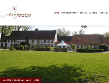 Tablet Screenshot of klosterschaenke-karthaus.de